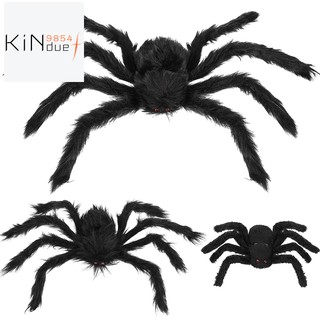 Bộ 3 mô hình con nhện giả dùng trang trí halloween (23.65 20 12 Inch)