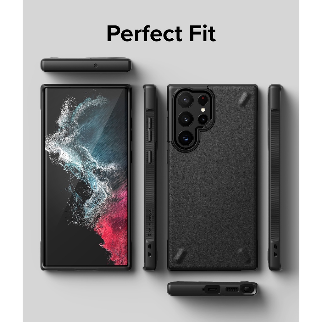 Ốp điện thoại TPU RINGKE Onyx chống sốc thích hợp cho Galaxy S22 Ultra