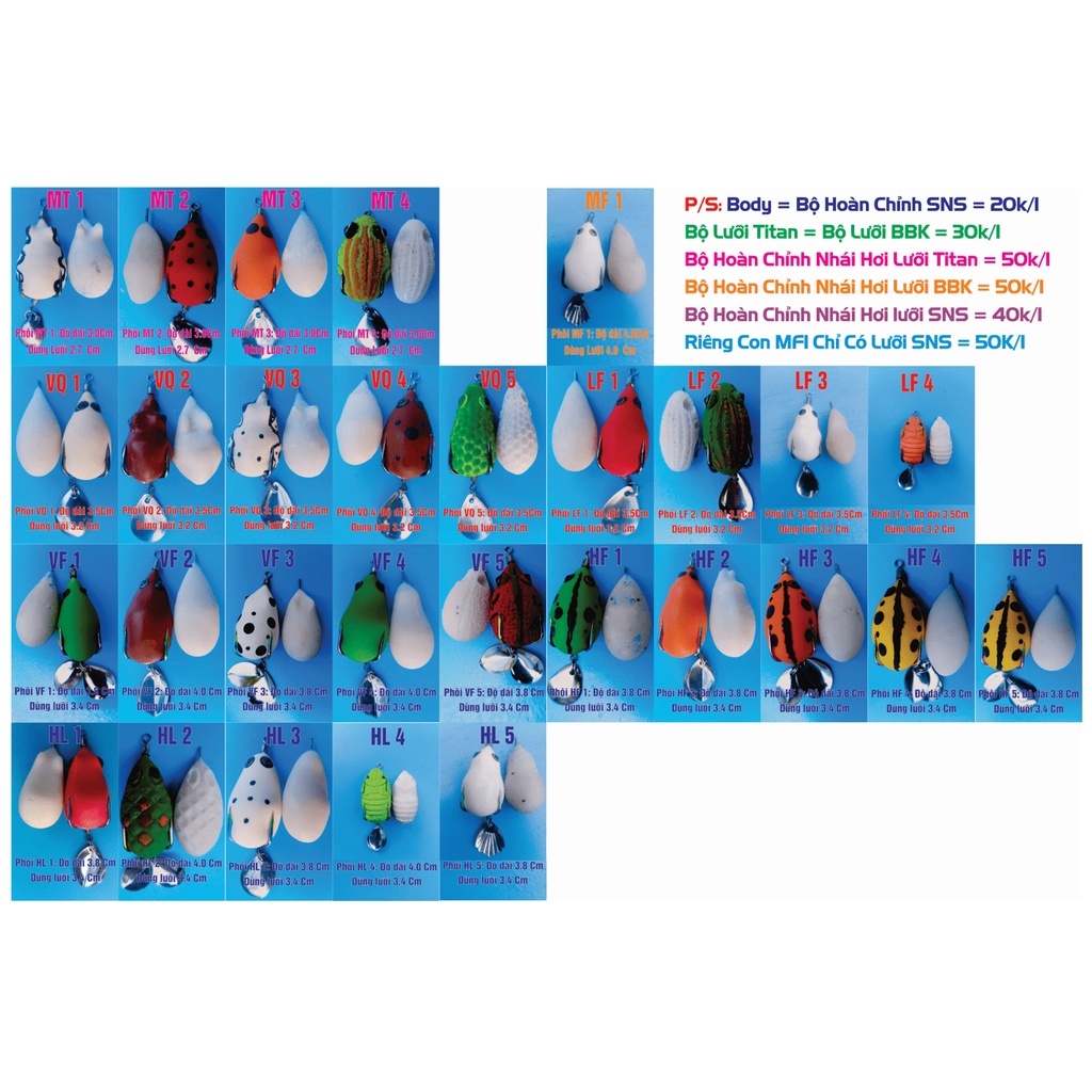 Combo caosu làm nhái hơi