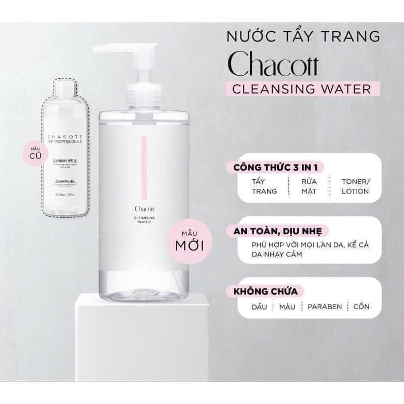 Nước Tẩy Trang Chacott for Professionals Cleansing Water