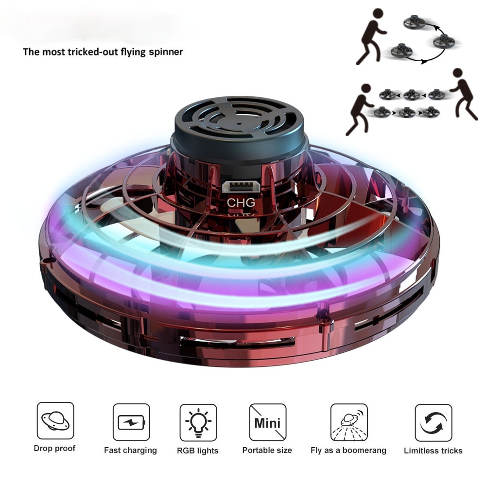 Con quay hồi chuyển mini FlyNova có đèn led