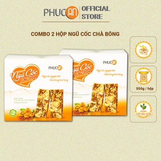 Mã BMBAU50 giảm 50K đơn 99K Combo 2 hộp thanh năng lượng ngũ cốc chà bông