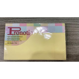 🍀Giấy note vàng 3*5 Pronoti