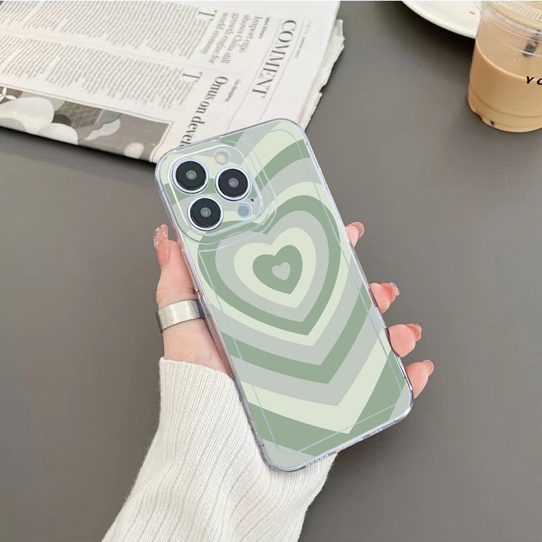 Ốp Điện Thoại TPU Gel Đệm Khí Chống Rơi Hình Vuông / Trái Tim Màu Trong Suốt Samsung Galaxy S22 Plus Note 20 Ultra 10 S21 FE S20