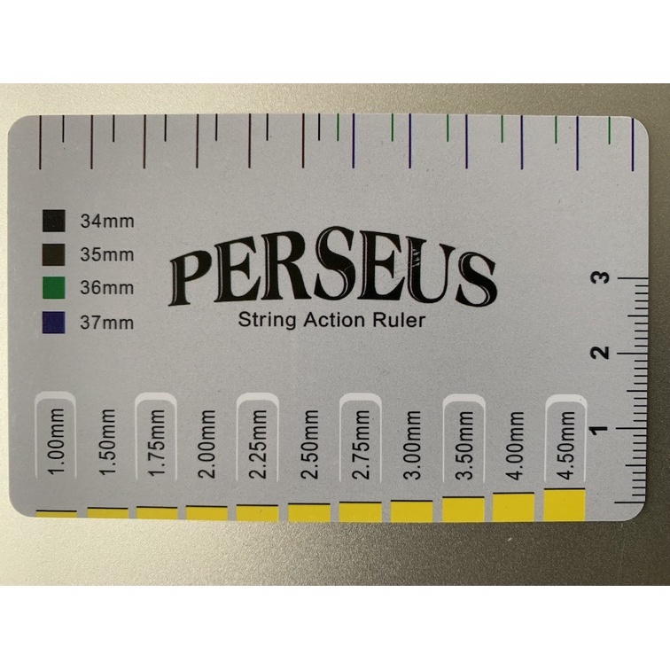 THƯỚC ĐO ACTION GUITAR NHƯA KIM LOẠI Đô Độ Cao Dây với cần đàn Guitar