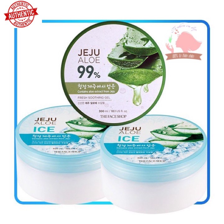 [Mã chiết khấu giảm giá sỉ mỹ phẩm chính hãng] GEL DƯỠNG ẨM VÀ LÀM MÁT DA ĐA NĂNG THE FACE SHOP JEJU ALOE SOOTHING GEL