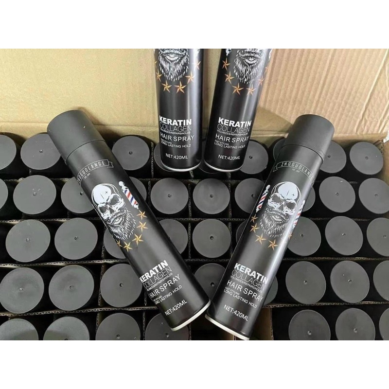 [ Hàng Chuẩn Đẹp ] Gôm Xịt Tóc Baber The Pro Lock ( Chai 420ML)