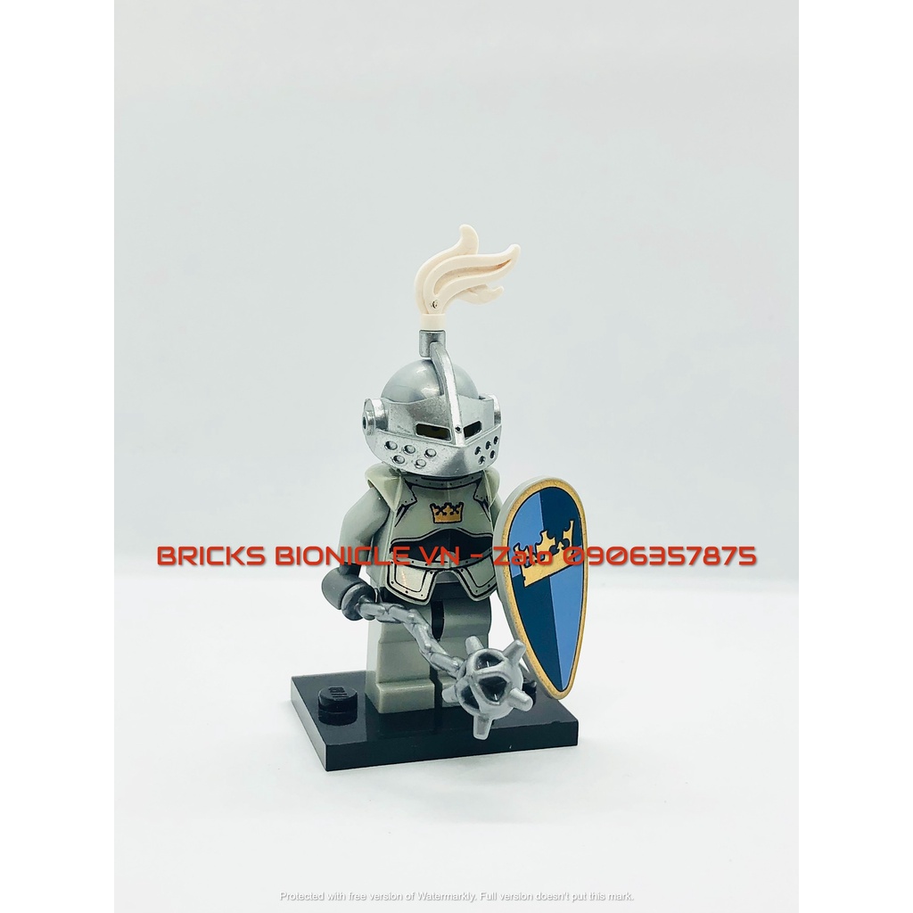 LEGO MINIFIGURES - ĐỒ CHƠI XẾP HÌNH LEGO NHÂN VẬT TRUNG CỔ - CASTLE FANTASY CROWN KNIGHTS - HIỆP SĨ VƯƠNG MIỆN