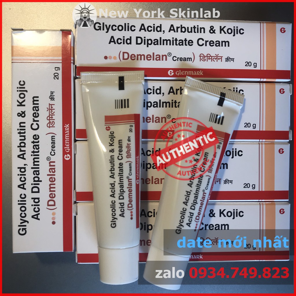 Kem Demelan cream (20g) - 5% arbutin dưỡng trắng sáng da, giảm mờ thâm nám, 10% AHA (chính hãng) | BigBuy360 - bigbuy360.vn
