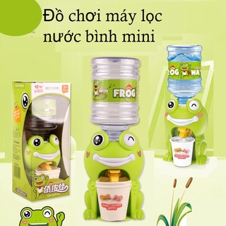 Đồ Chơi Bình Lọc Nước Uống Nước Thật Cho Bé hình chú ếch