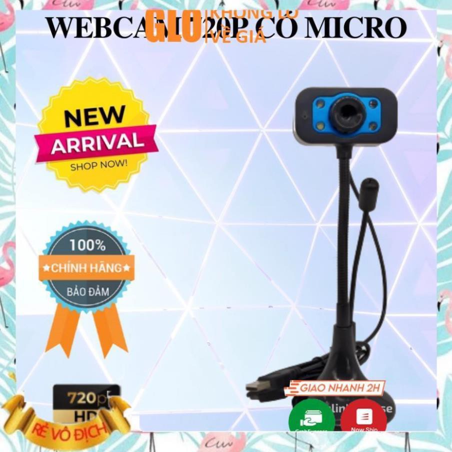 (Giá sỉ)  Webcam VSP Vcam 720p/ 1080p Có Micro Có Đèn Chân Cao, Siêu Nét Siêu Rõ Học Online, Giảng Dạy  - M103