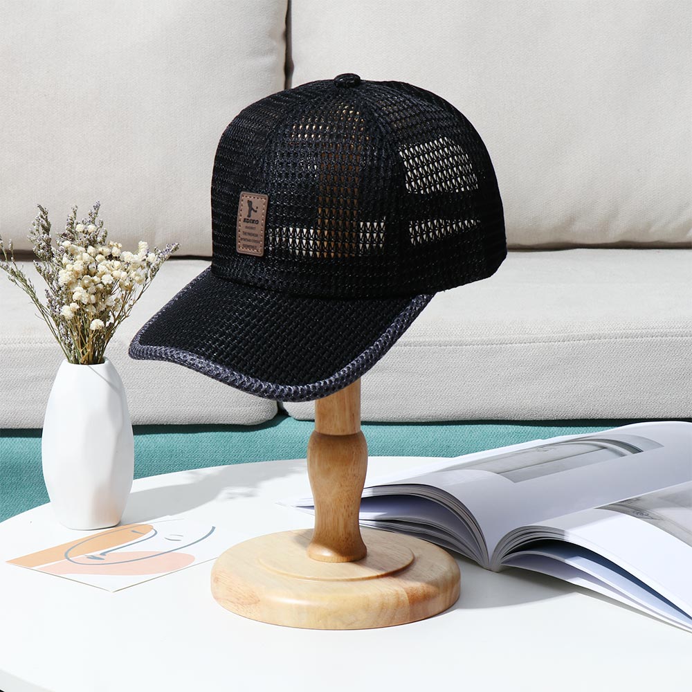 Nón Lưỡi Trai Cotton Phối Lưới Chống Thấm Nước Có Thể Điều Chỉnh Nhiều Màu Sắc Dành Cho Nam Và Nữ