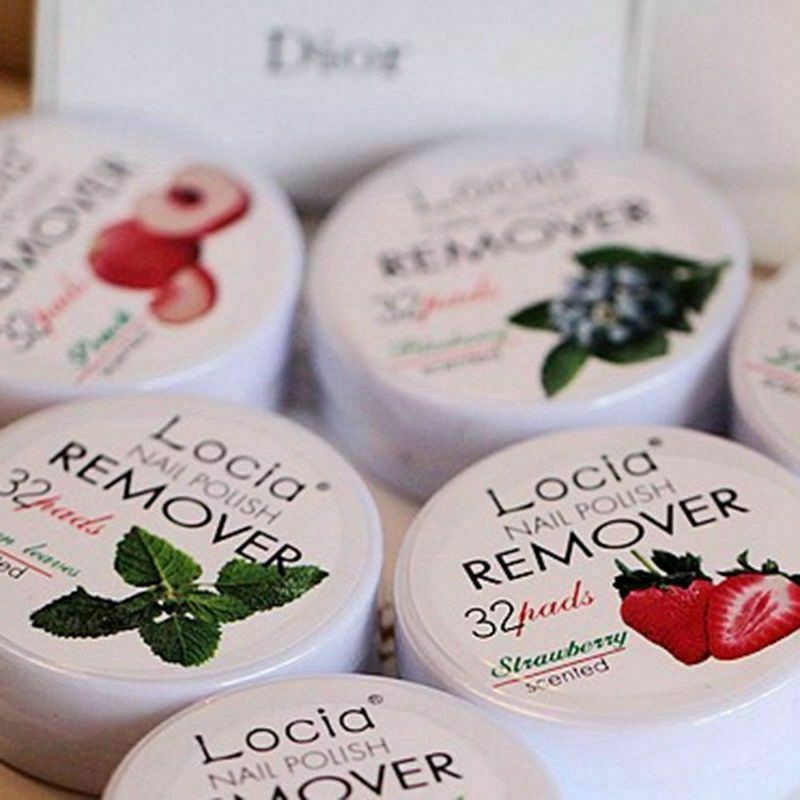 servise.vn Hộp khăn giấy ướt hương trái cây tẩy sơn móng tay