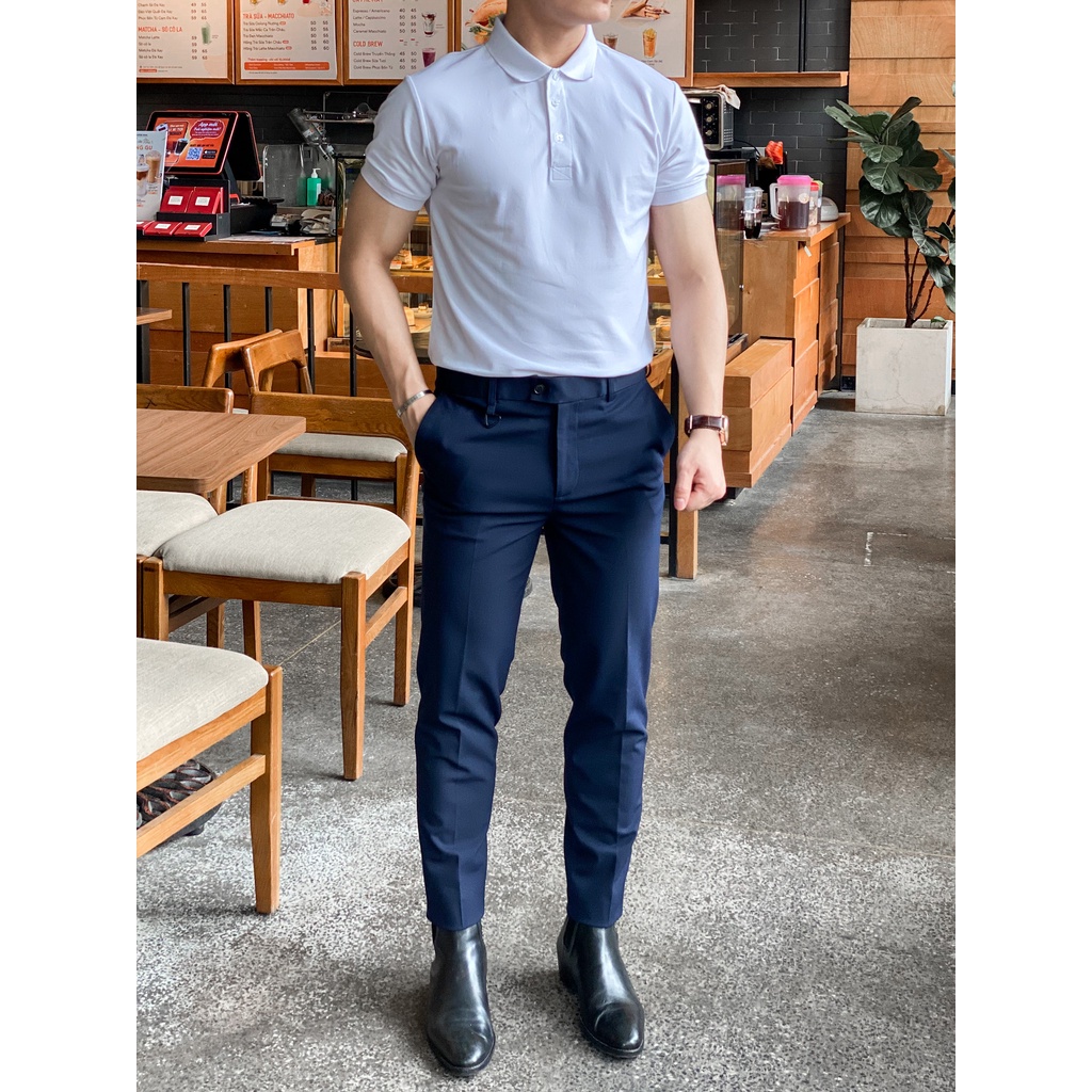 Quần âu PB cạp chun, có cạp chun co dãn