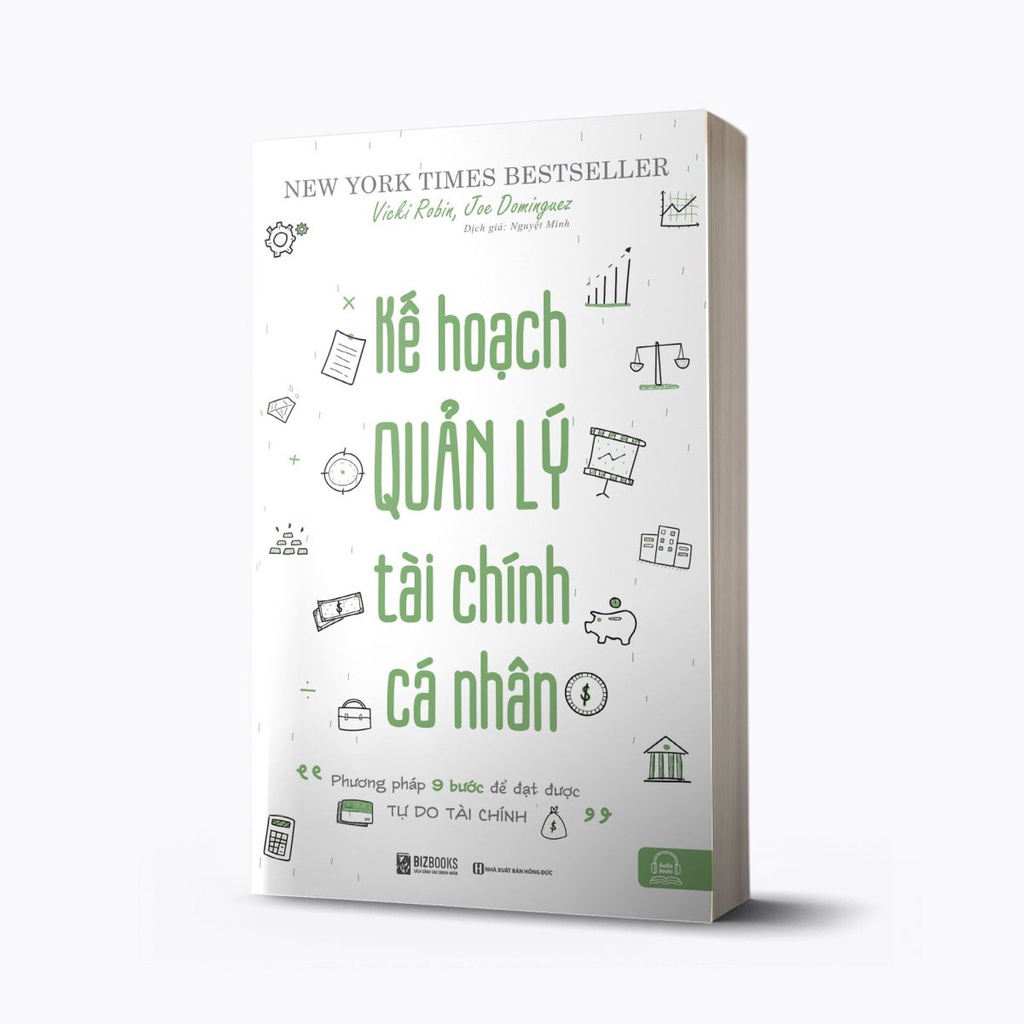 Sách - Kế Hoạch Quản Lý Tài Chính Cá Nhân – Phương pháp 9 bước để đạt được tự do tài chính - BIZ-KT-189k-8935246925386