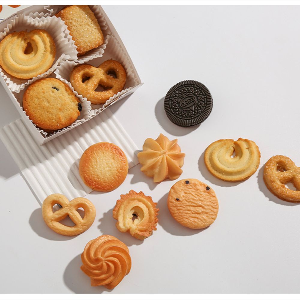 Dây Buộc Tóc Co Giãn Hình Bánh Quy Sáng Tạo Dễ Thương