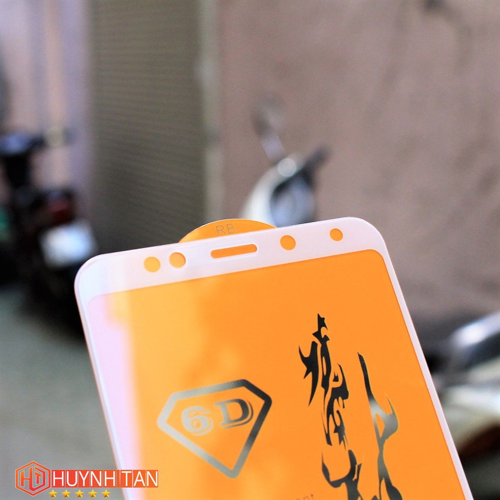 Kính cường lực 6D Xiaomi Redmi 5 Plus full màn, full keo thế hệ mới