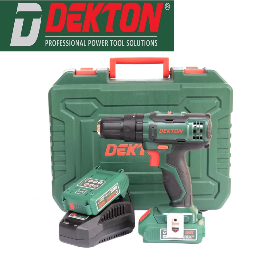 Máy Khoan Pin Dekton D21-MK10 - Pin 21V - 3 Chức Năng - Hệ Sinh Thái Pin D21
