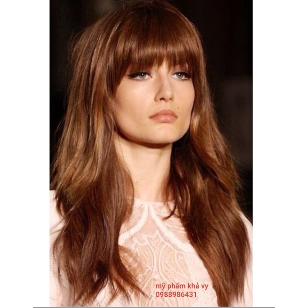 Thuốc Nhuộm Tóc Màu Nâu Đồng mã 5.4  Light Copper Brown Hair Dye Cream