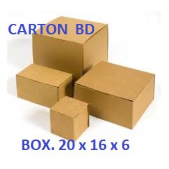 20x16x6 Bộ 20 Thùng Carton giá rẻ tận xưởng