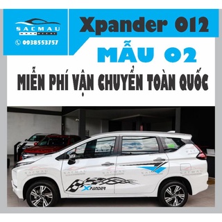 Tem dán ô tô xpander  012 (MIỄN PHÍ VẬN CHUYỂN TOÀN QUỐC)