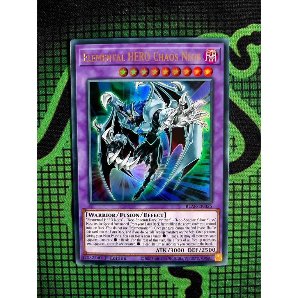 Thẻ Bài Yugioh Mint90 Monster Elemental HERO Chaos Neos