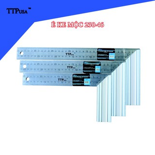 Thước Ê Ke Mộc Inox TTPusa