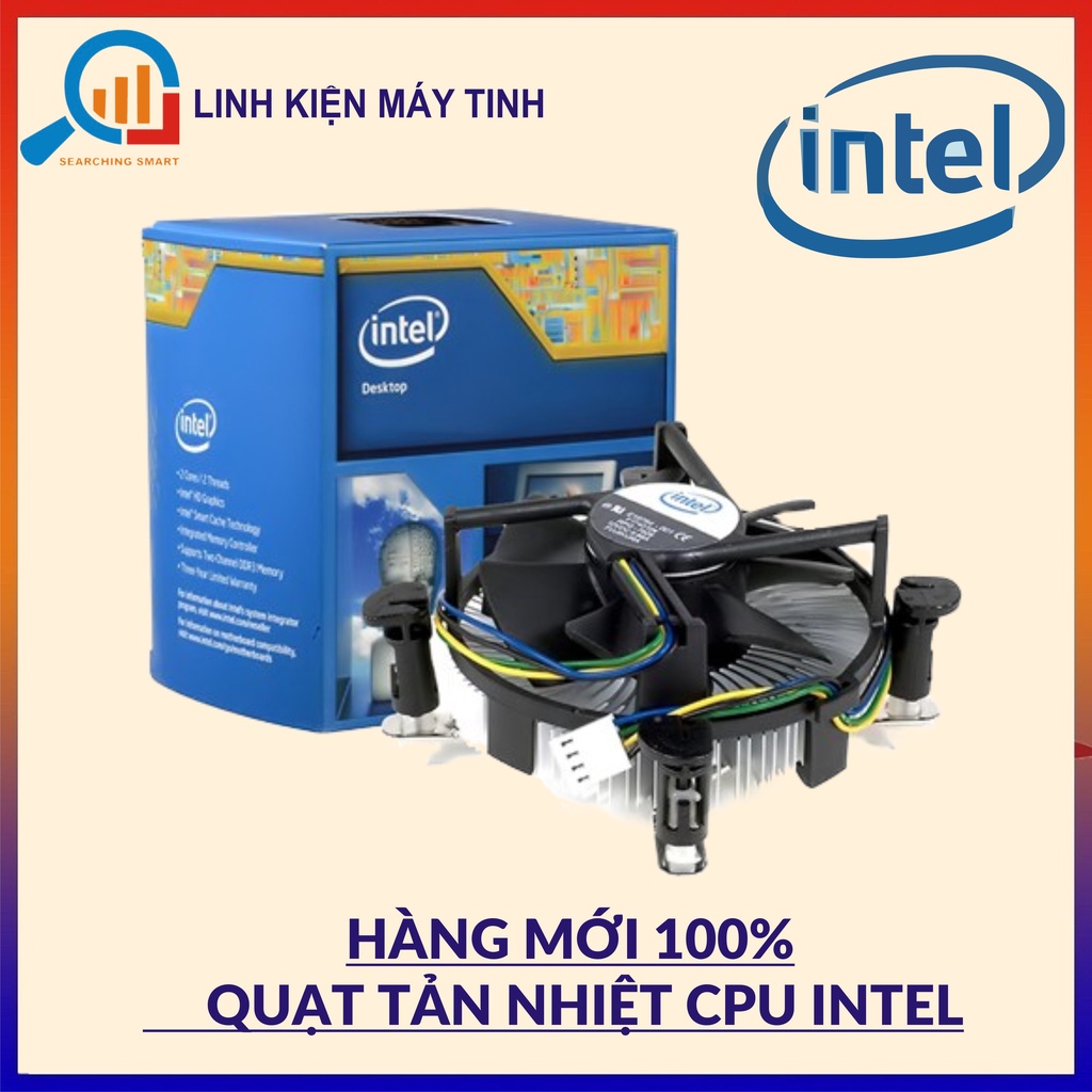 Quạt tản nhiệt CPU-INTEL hỗ trợ Socket 1156/1155/1150 - Hàng mới !!