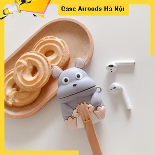 Case Airpods - Ốp Airpods 1/2 - chuột xám