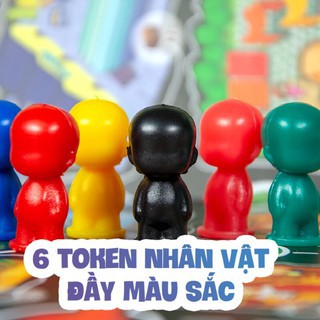 Bộ trò chơi Cuộc Đua Sao Chổi (CHÍNH HÃNG), Dòng Board Game Lớp Học Mật Ngữ 12 Cung Hoàng Đạo, Đồ Chơi Trẻ Em MecoMart