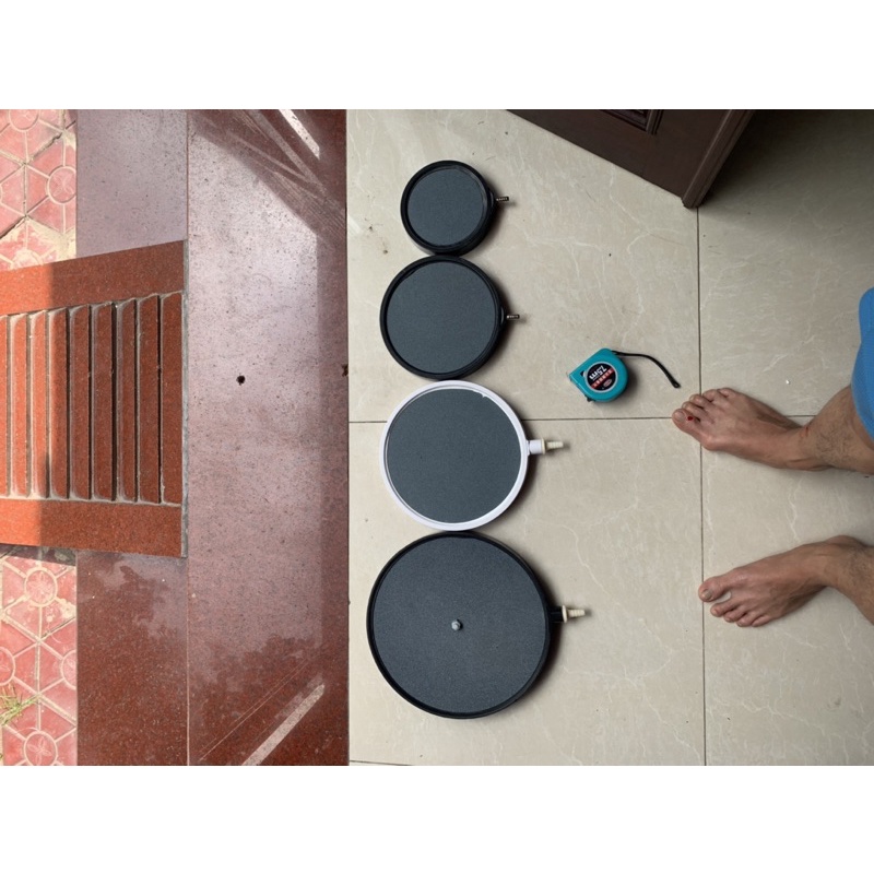 Đĩa Sủi Oxy Hồ Koi Mặt Đá Đường Kính 15cm – 20cm – 26cm – 30cm