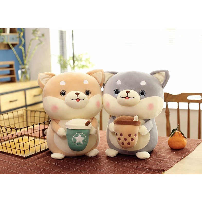 Gấu bông chó AKITA món quà sinh nhật dễ thương cho bé size 25cm