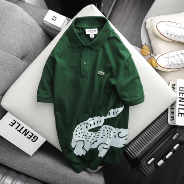 Polo Lacost3 big logo