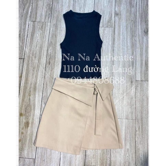 CÓ SẴN-QUẦN SHORT ZARA AUTH MÀU BE SIÊU TÔN DA