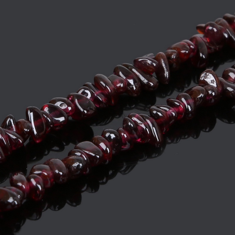Chuỗi Hạt Đá Garnet Tự Nhiên 6mm 88cm Dùng Làm Trang Sức DIY