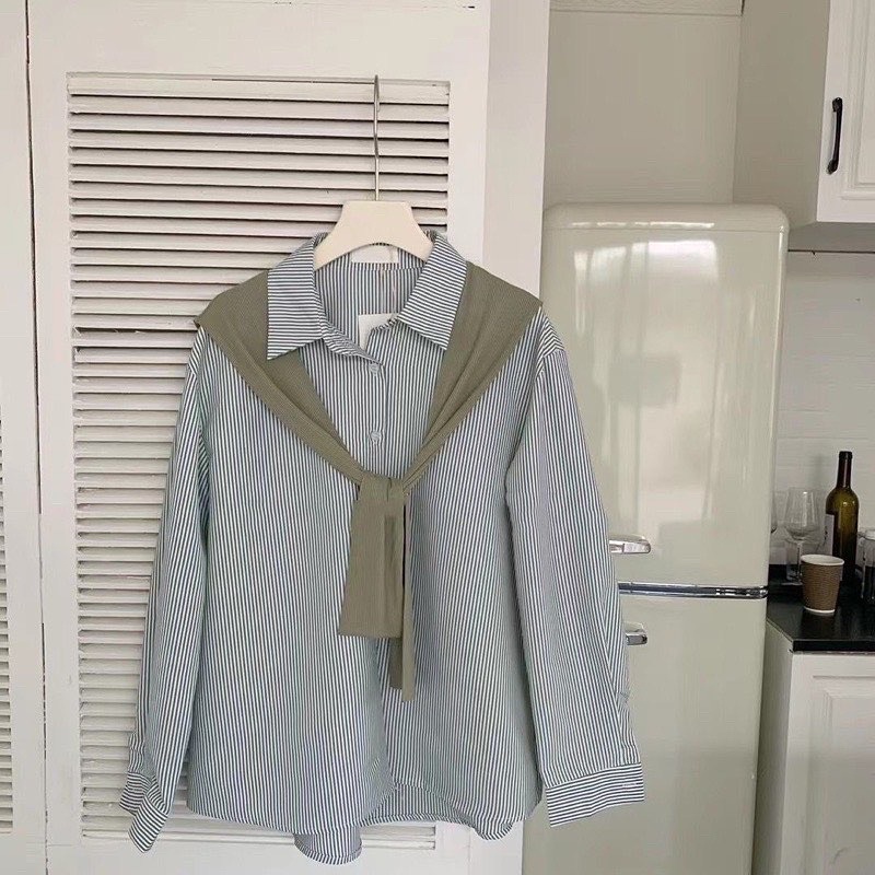 Áo sơmi kèm áo khoác