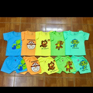 Combo 25 bộ cộc tay cho bé