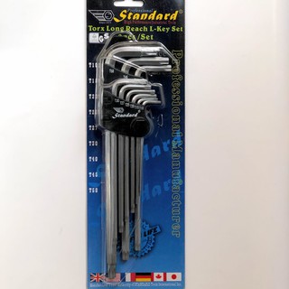 Bộ lục giác bông (hình sao) 9 cây Standard