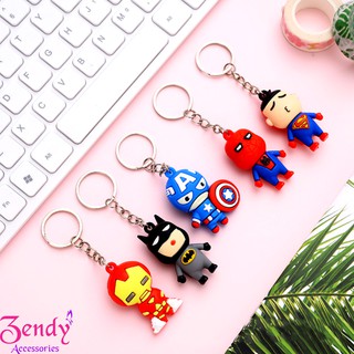 Móc khóa siêu anh hùng thời trang