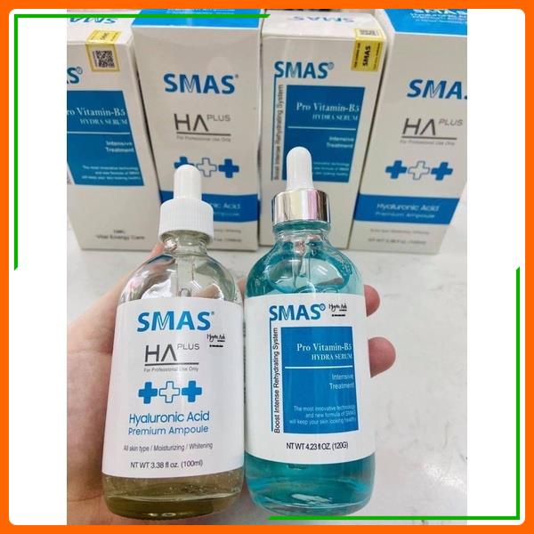Serum SMAS HA PLUS Hyaluronic Acid 100ml giúp cấp ẩm sáng da. Serum ha plus 100dt