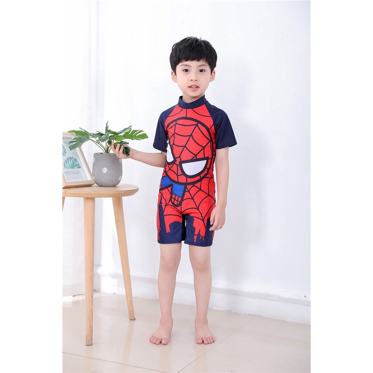 Đồ Bơi Bé Trai  Supperkids Danh Cho Trẻ Từ 9kg Đến 42kg Vải Co Giãn Thoáng Mát