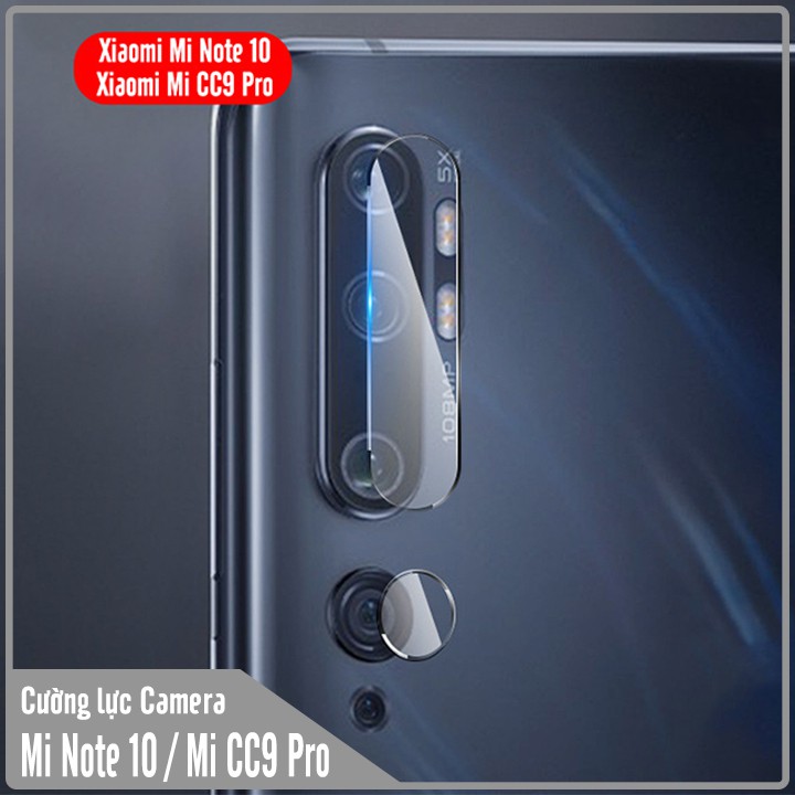 Kính cường lực Camera Xiaomi Mi Note 10 / Mi CC9 Pro