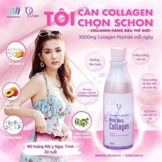 (Quà+chuẩn Auth) Nước Uống Collagen Tươi Schon
