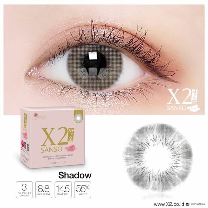 Sanso Color X2 Softlens - Bình Thường, Shadow | BigBuy360 - bigbuy360.vn