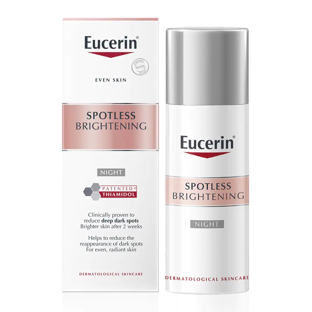 Kem dưỡng EUCERIN Spotless Brightening Night 50mL - Kem dưỡng trắng da, làm mờ đốm nâu ban đêm