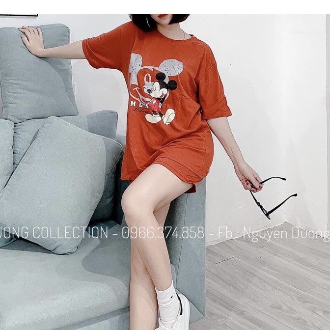 [Cotton 100%]Sét Bộ Mặc Nhà Nữ  Bộ Mickey