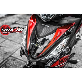 Tem Trùm Winner 150 HONDA Đen Đỏ