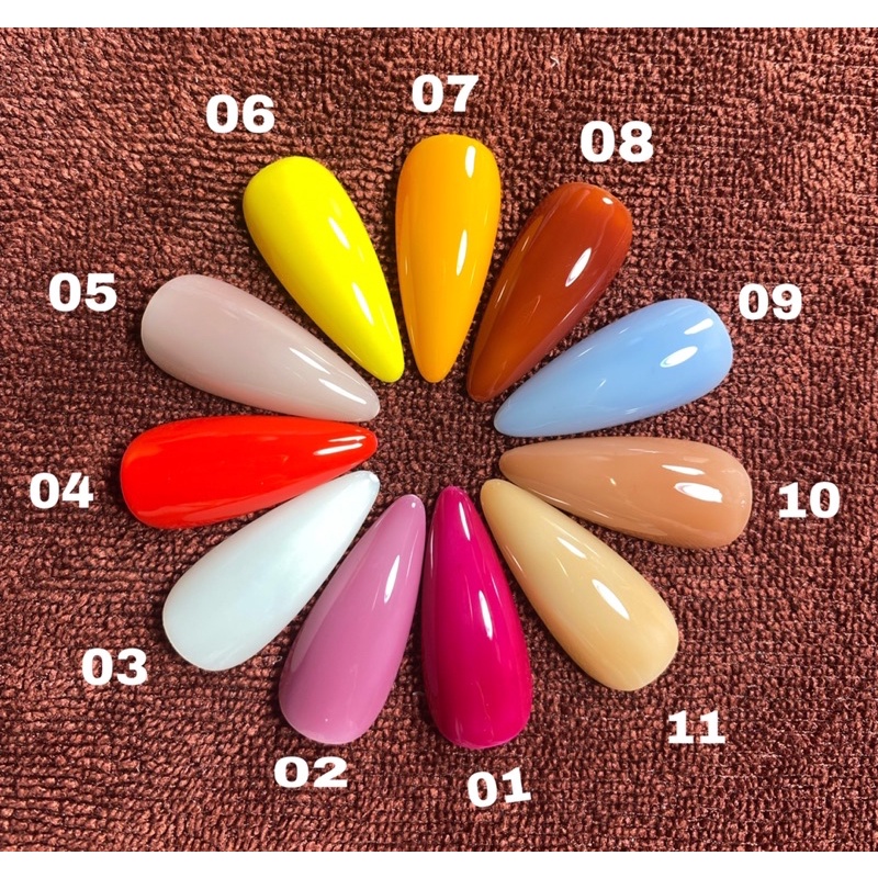 Sale sơn 8ml cọ siêu mướt mềm