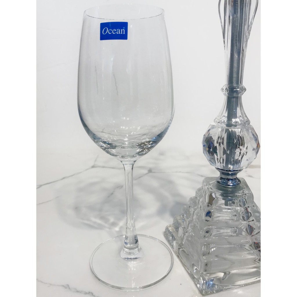 Giá sỉ chính hãng Bộ 6 Ly thủy tinh uống rượu vang thái lan 425ml dung tích chính hãng Ocean trong suốt đẹp 15R15