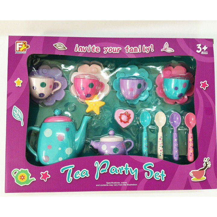 ĐỒ CHƠI TRẺ EM - BỘ ẤM CHÉN XỨ SỞ THẦN TIỀN - kingtoys99